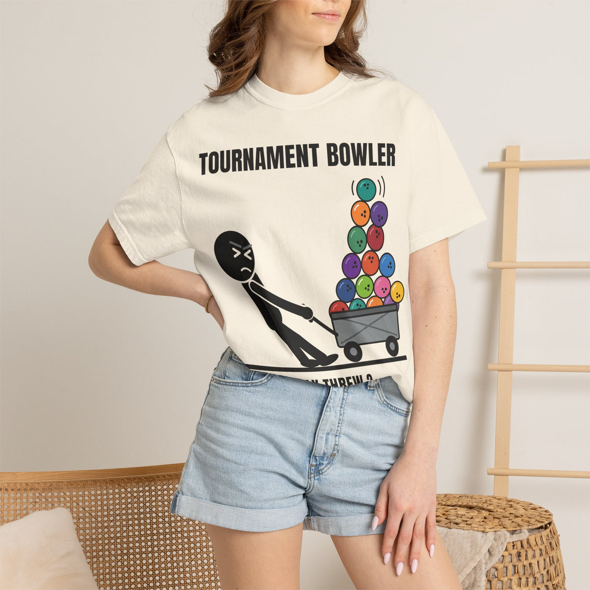 Tournament Bowler funny bowling meme t-shirt by NEXUS