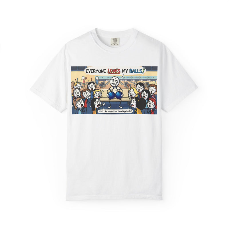 Everyone Loves My Balls bowling meme t-shirt by NEXUS
