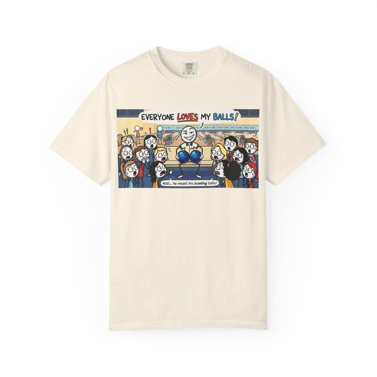 Everyone Loves My Balls bowling meme t-shirt by NEXUS
