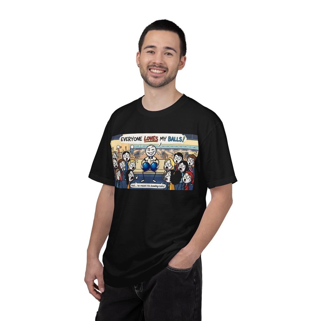 Everyone Loves My Balls bowling meme t-shirt by NEXUS