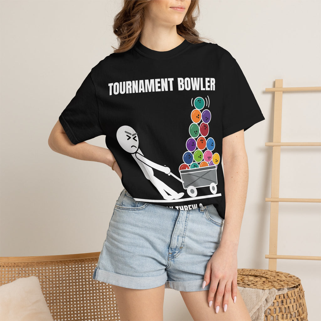 Tournament Bowler funny bowling meme t-shirt by NEXUS