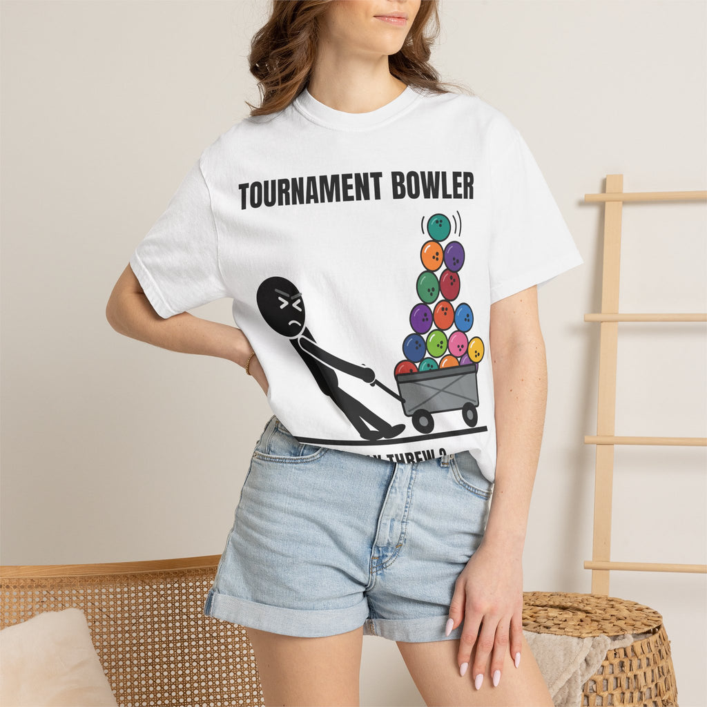 Tournament Bowler funny bowling meme t-shirt by NEXUS