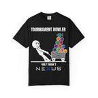 Tournament Bowler funny bowling meme t-shirt, Black, NEXUS