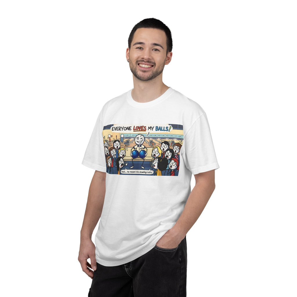 Everyone Loves My Balls bowling meme t-shirt by NEXUS