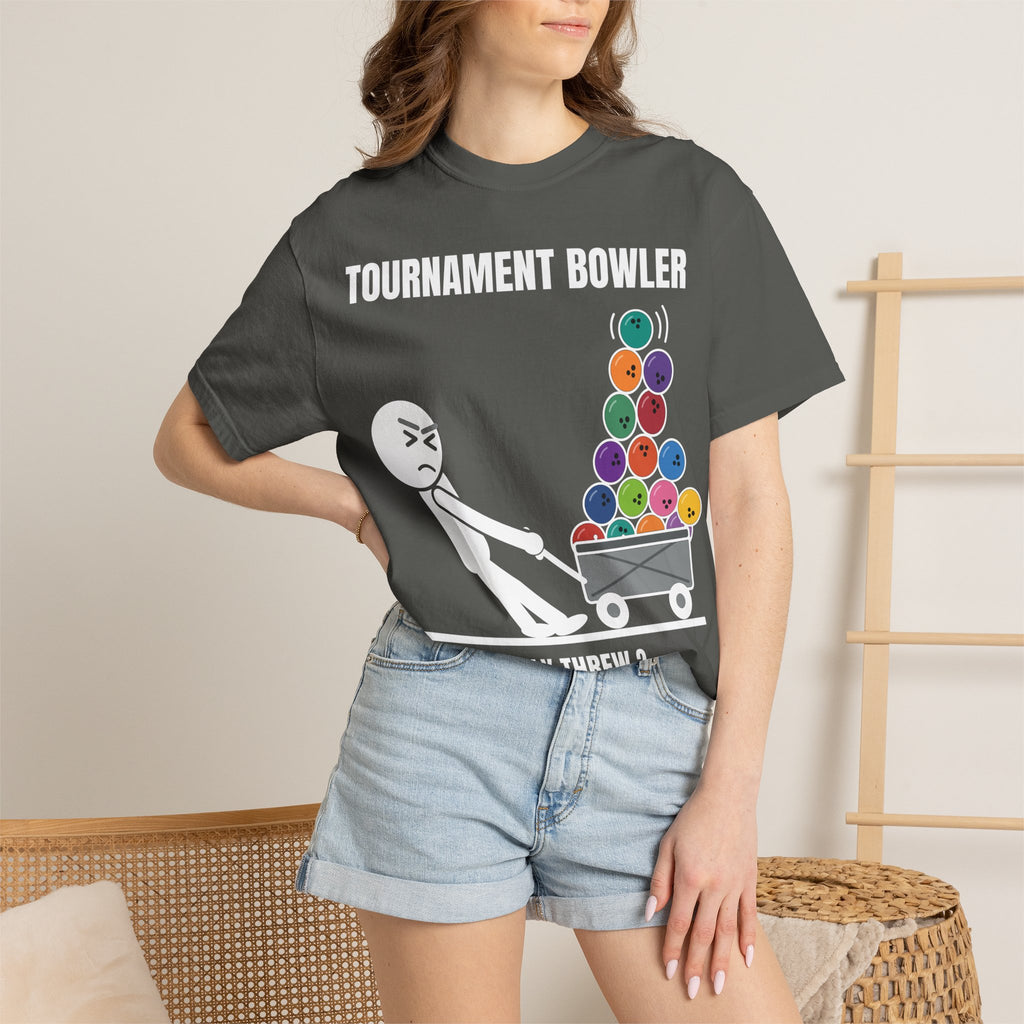 Tournament Bowler funny bowling meme t-shirt by NEXUS